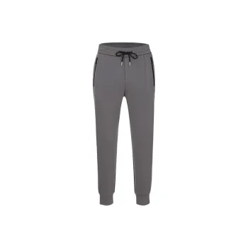 BRAUN BUFFEL Knitted Sports Pants Men's Gray