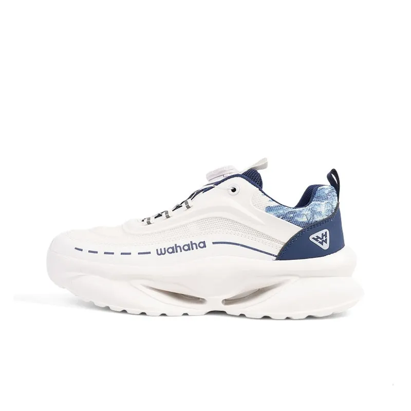 Wahaha Cushioning Abrasion Resistant Breathable Coverage Low Top Casual Shoes Men's-0