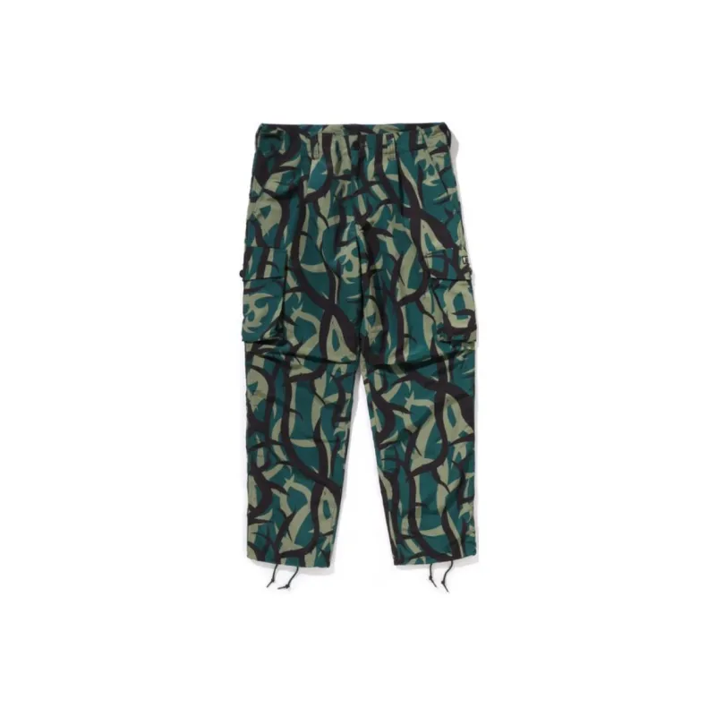Bape Trial Camo Regular Fit 6 Pocket Pants-0