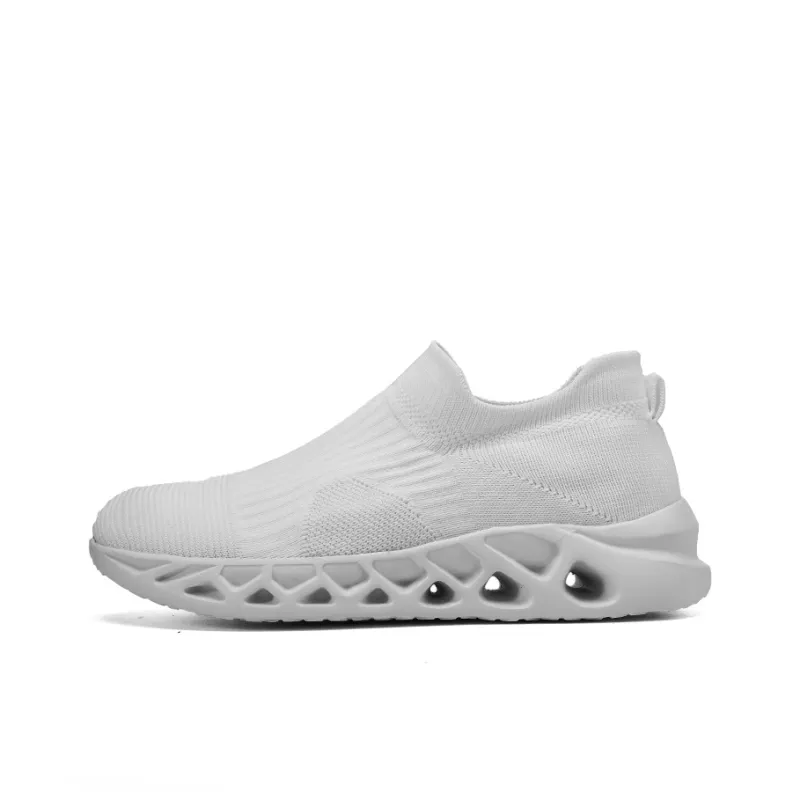 Green Feet Abrasion Resistant Cushioning Mid Top Casual Shoes Unisex-10