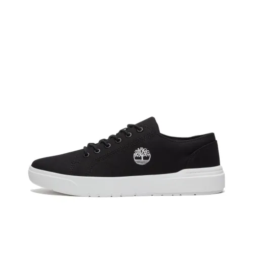 Timberland Davis Square Anti Slip Wear Resistant Low Top Skateboard Shoes Men's Black
