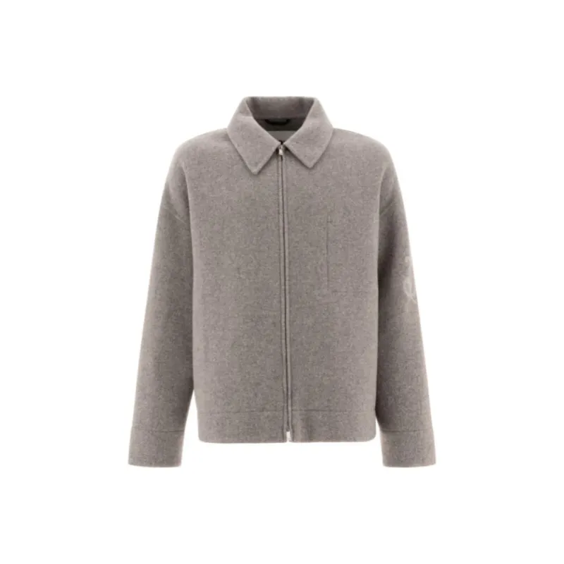 JIL SANDER + Relaxed Fit Zip Up Jacket-0