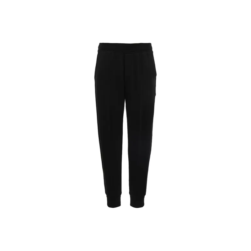 Zegna SS24 Knitted Sports Pants Men's Black-0