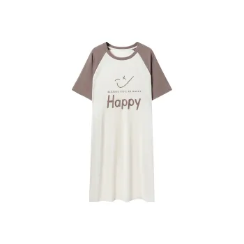 FENTENGCARE Nightgown Women's White