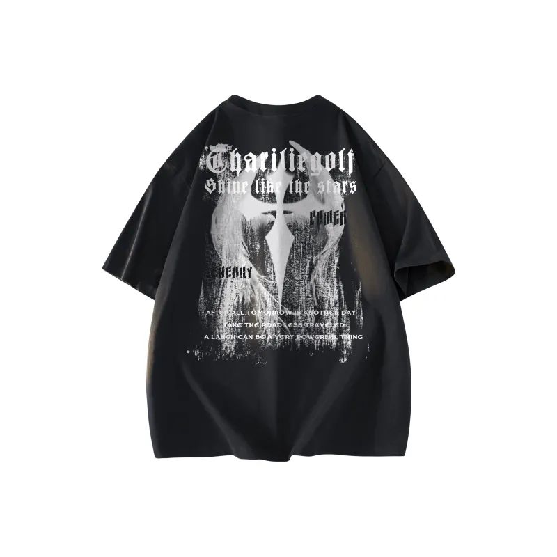 CHARLIE GOLF T Shirt Unisex Black-0