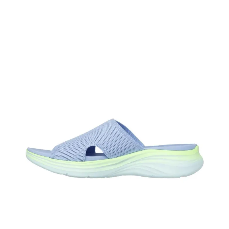 Skechers Vapor Foam Slide Slippers Women's Blue-1