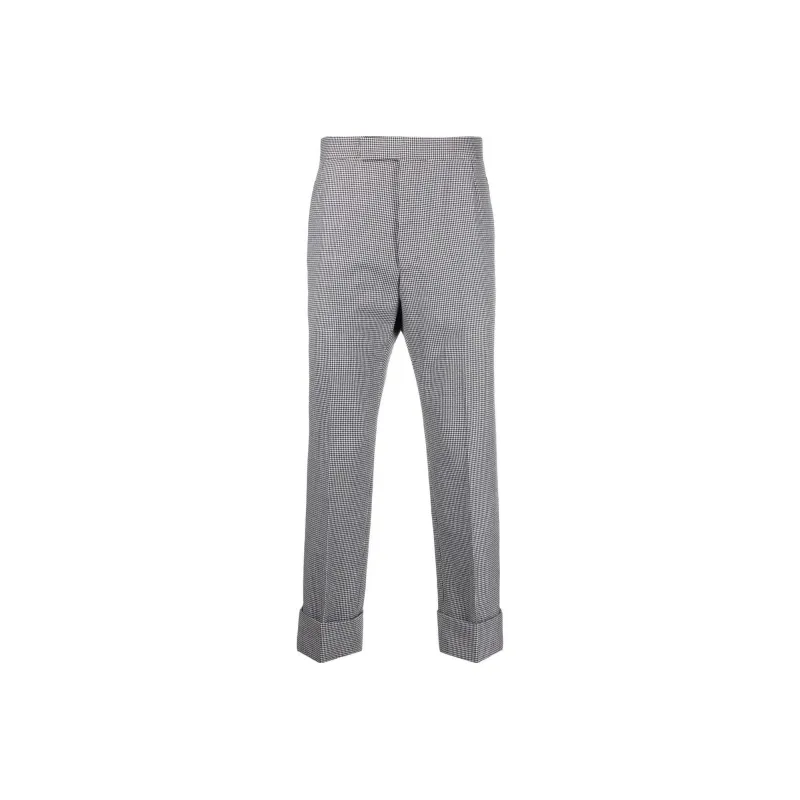 THOM BROWNE· Casual Pants Men's Black White-0