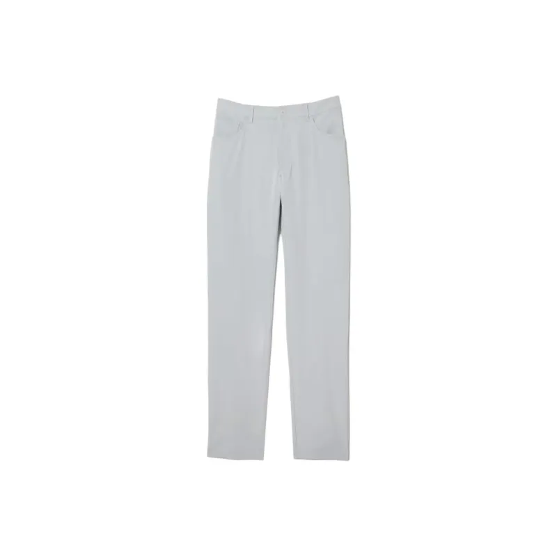 LACOSTE Knitted Sports Pants Men's Gray-0