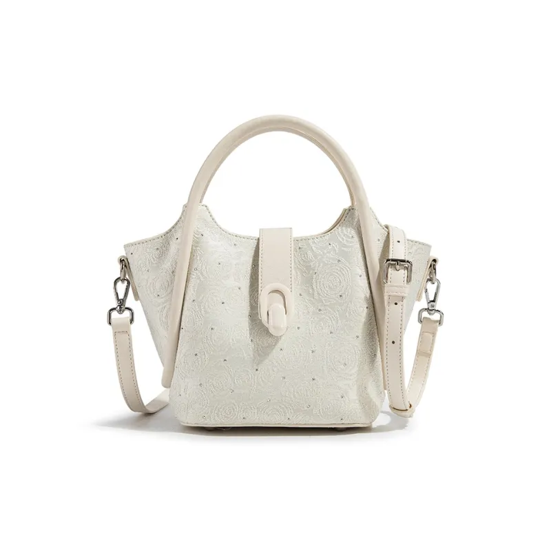 TAMATHA Polyurethane Synthetic Leather Fashion Soft Style Bucket Bag Crossbody Handbag Regular Women's Multicolor-9