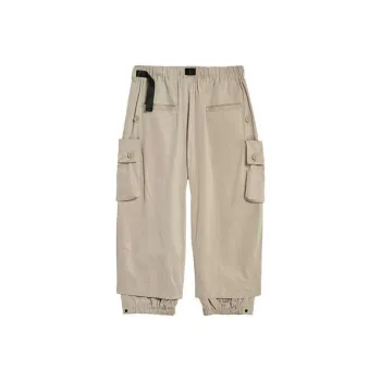 Y 3 Buckled waist Cargo Trousers