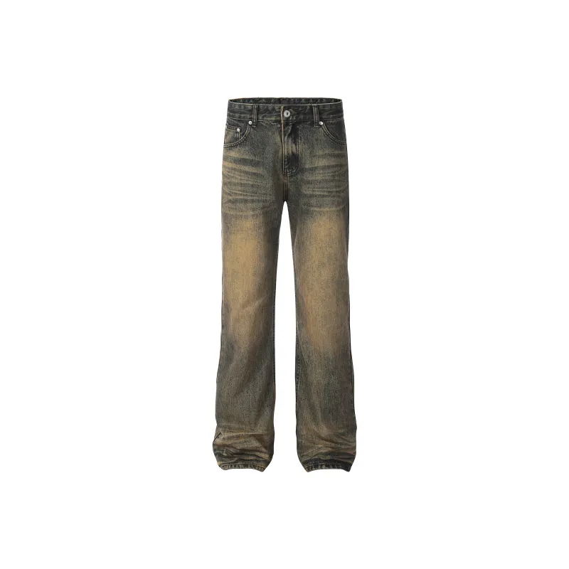 GBXM Jeans Unisex Vintage Blue-0