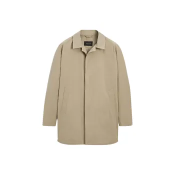 Massimo Dutti Trench Coat Men's Light Brown