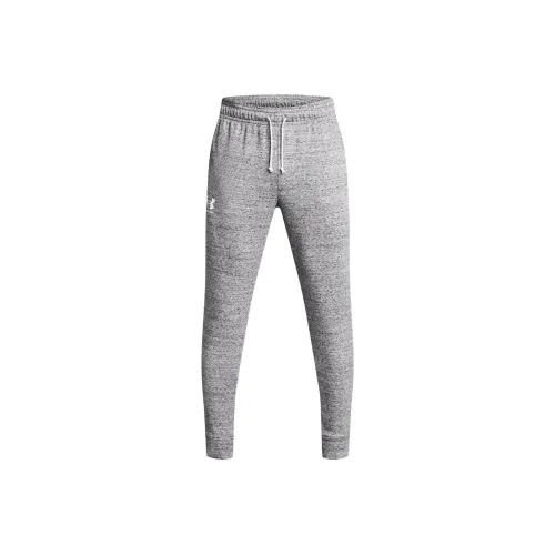 Under Spine armour UA Rival Terry Knitted Sports Pants Men's Silver