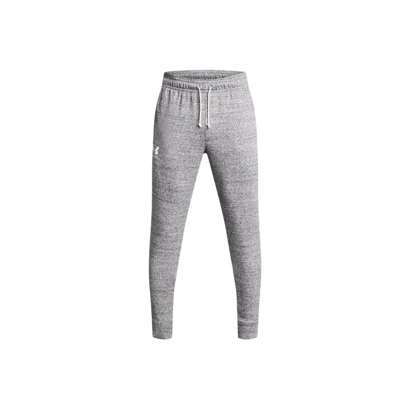 Under Armour UA Rival Terry Knitted Sports Pants Men's Silver-0