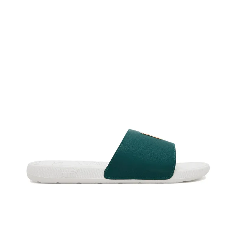 PUMA Cool Cat 2.0 Slide Slippers Men's Green-1