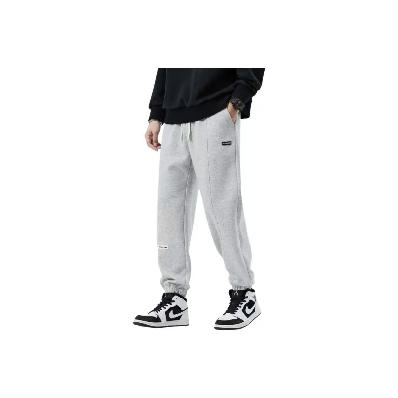 NOME Everyday Commute Basic Elastic Cuff Casual Pants Unisex-5