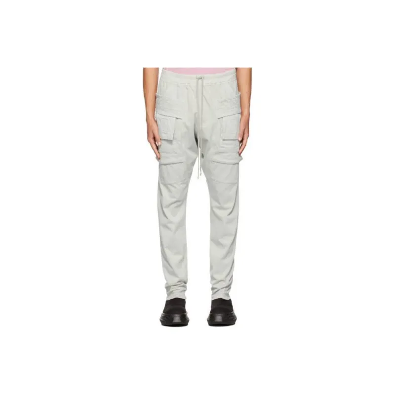 Rick Owens DRKSHDW Cargo Pants Men's Light Gray-0