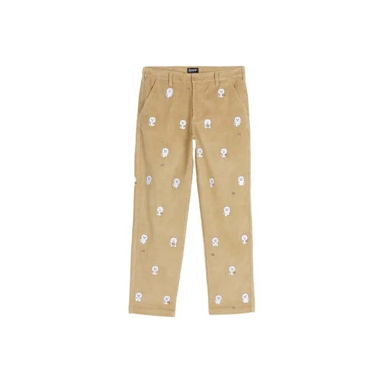 RIPNDIP Casual Pants Men Brown-0