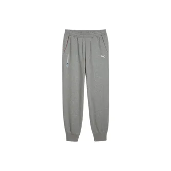 PUMA BMW M Motorsport SS24 ESS+ Fleece Pants Knitted Sports Pants Men's Gray
