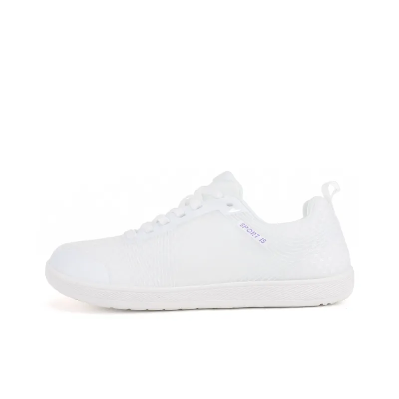 Kuding Casual Shoes Unisex Low Top White Blue-0