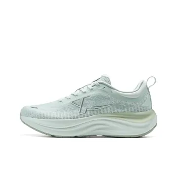 XTEP Running Shoes Men Low Top Moon Blue, Gray Stone Green