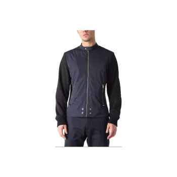 DIESEL Jackets Coats Men's Navy Blue Black