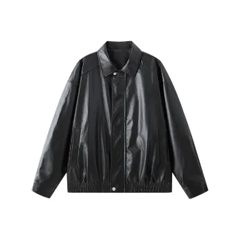 GROW DATE Leather Jacket Unisex
