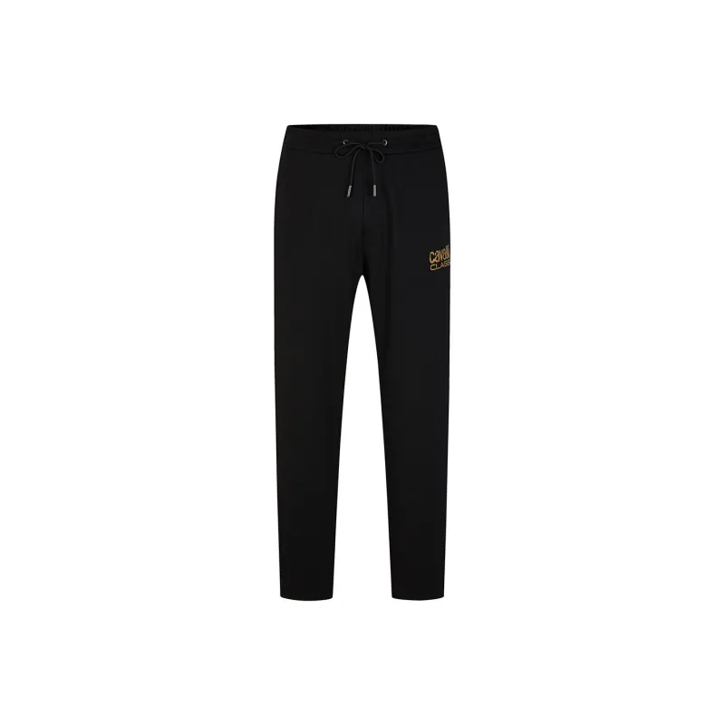 Cavalli Class Casual Pants Men's Black-0