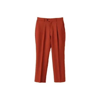 Beams Casual Pants Men Dark Orange