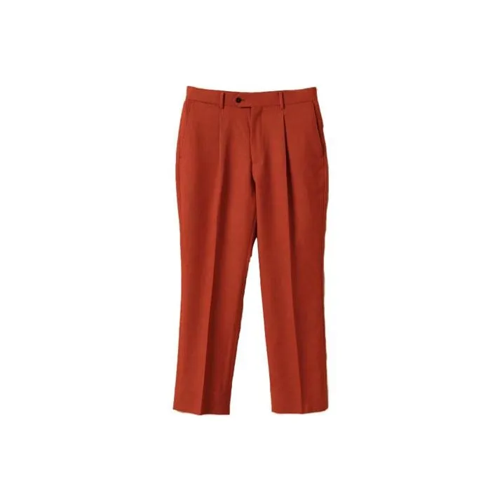 Beams Casual Pants Men Dark Orange-0