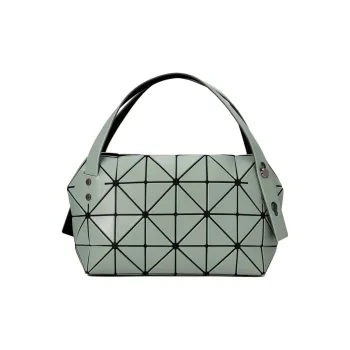 ISSEY MIYAKE Boston Polyvinyl Chloride Resin Boston Bag Handbag Mini Women's Green