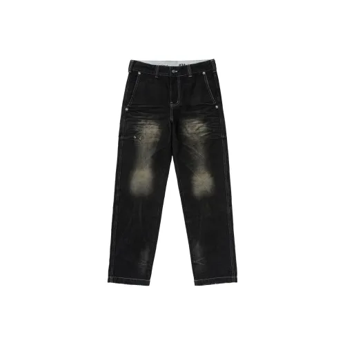 Dickies X THUG CLUB Dickies Collaboration Jeans Unisex Black