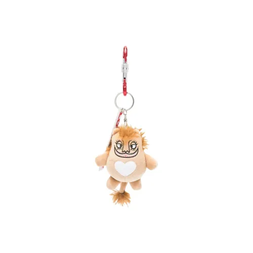 CHARLES JEFFREY Aluminum, Polyester Keychains Women's Yellow