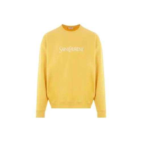 SAINT LAURENT Logo embroidered Sweatshirt
