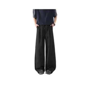 BEAR UNION Casual Pants Unisex Black