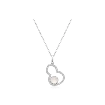 Crafts Women's Colored Glaze Necklaces Unisex