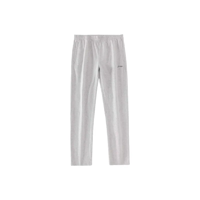 LiNing Knitted Sports Pants Men's Gray-0