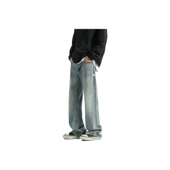 EPTISON Jeans Unisex Vintage Blue