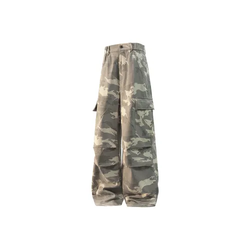 DAREASY Cargo Pants Unisex Camouflage