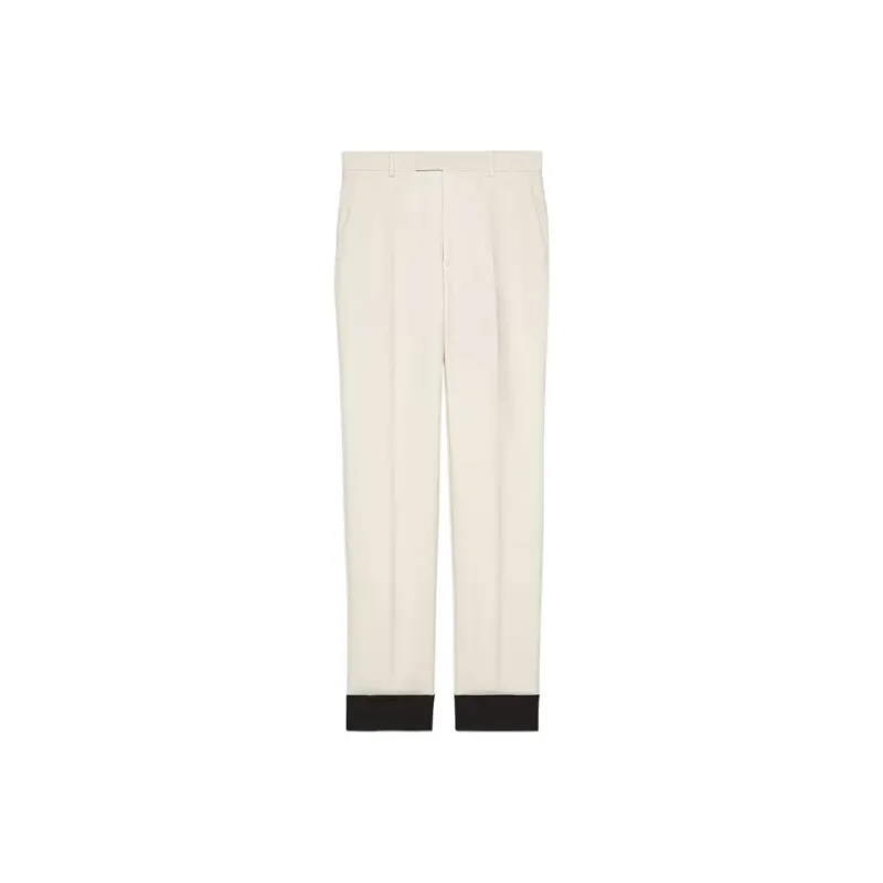 GUCCI Wool mohair Tailored Trousers-0