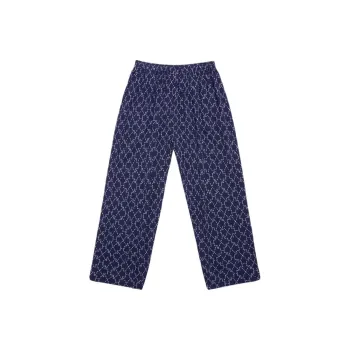 MARCELO BURLON COUNTY OF MILAN Casual Pants Men's Purple