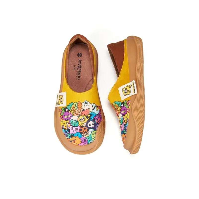 Joy&Mario Loafers Women's Ecru-11