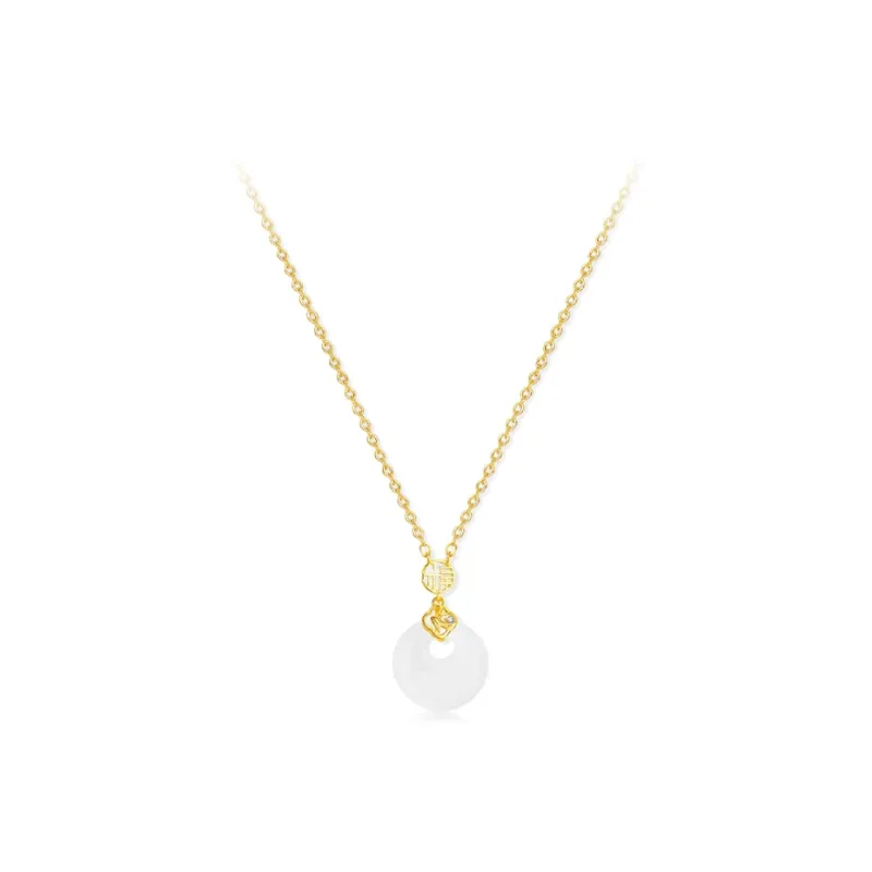 JUICY GRAPE Agate Jade Necklaces Women's-0