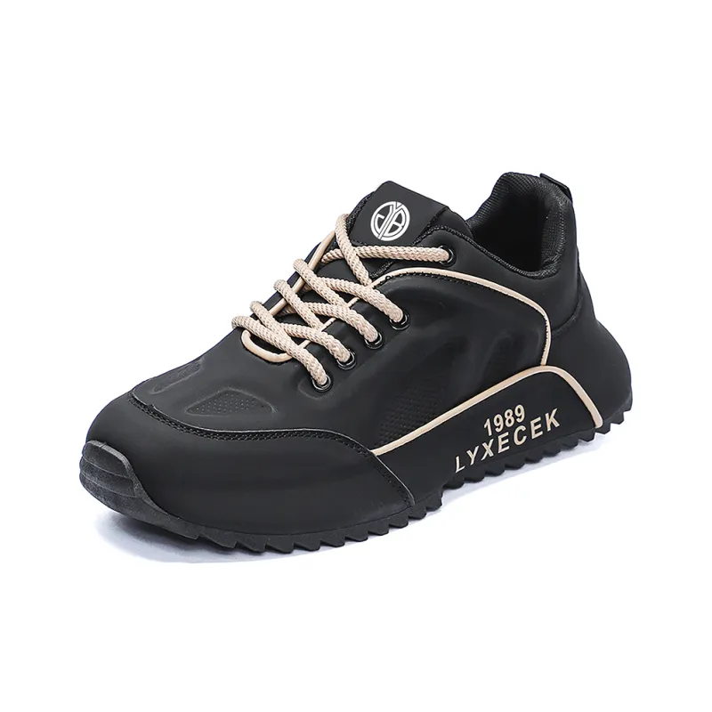 Yi Jiabao Anti Slip Wear Resistant Low Top Chunky Sneakers Men's-0