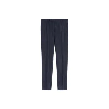 CELINE Classic Pants In Striped Cashmere Wool