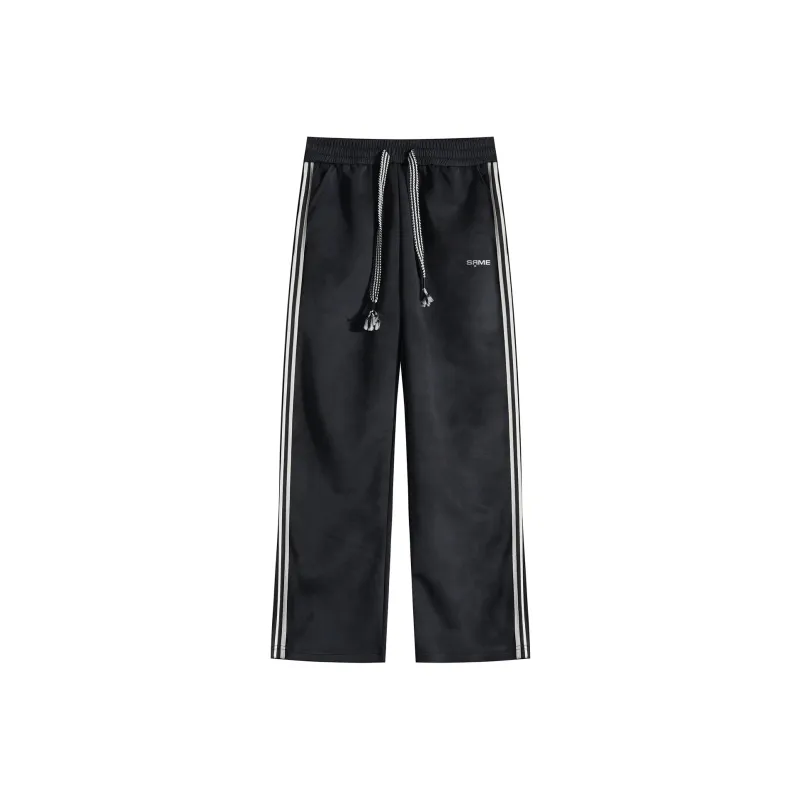 SIMPLE RIMLESS/SRME Knitted Sports Pants Unisex-0