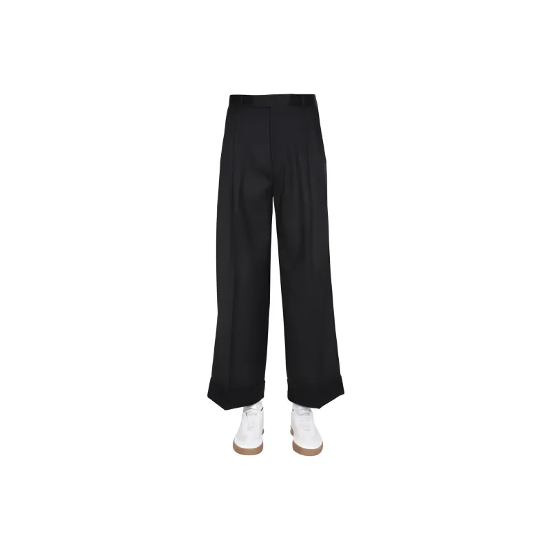 Vivienne Westwood Turn Up Brim Trousers-0