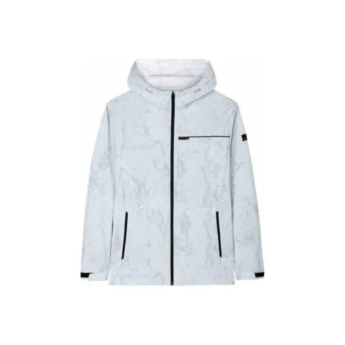 Anta Variety Training Collection Trench Coat Men's Sand Grain Gray