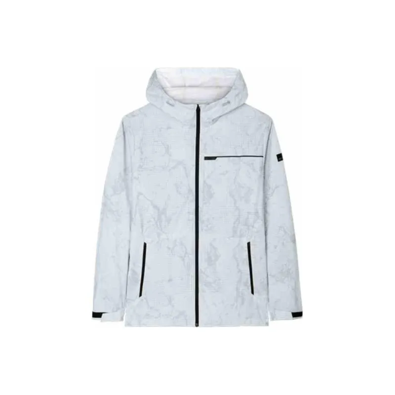 Anta Variety Training Collection Trench Coat Men's Sand Grain Gray-0