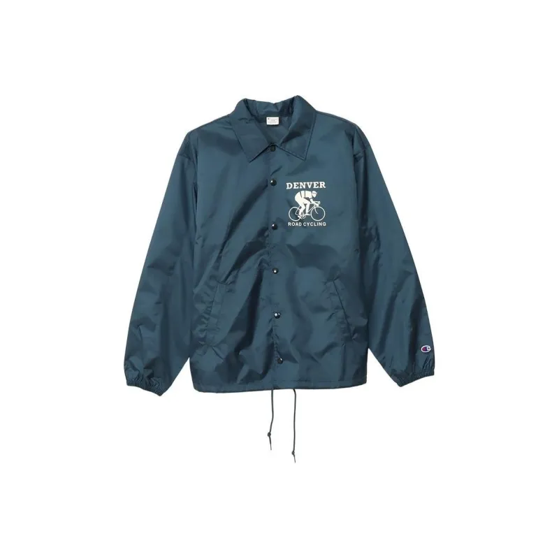 Champion FW24 Jackets Coats Men's Dark Marine Blue-0